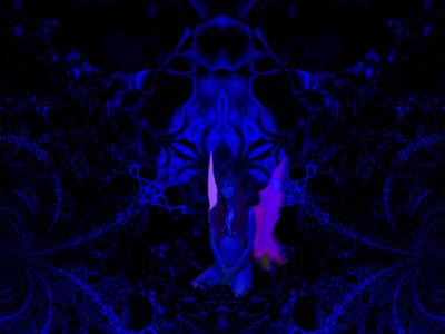 blue night