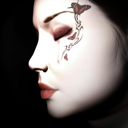 sur ton beau visage
